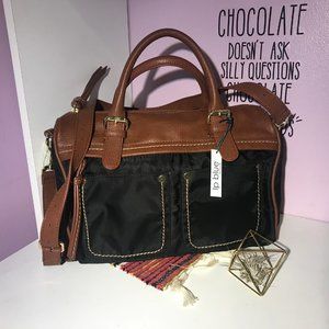 lp blue linea pelle Small Satchel